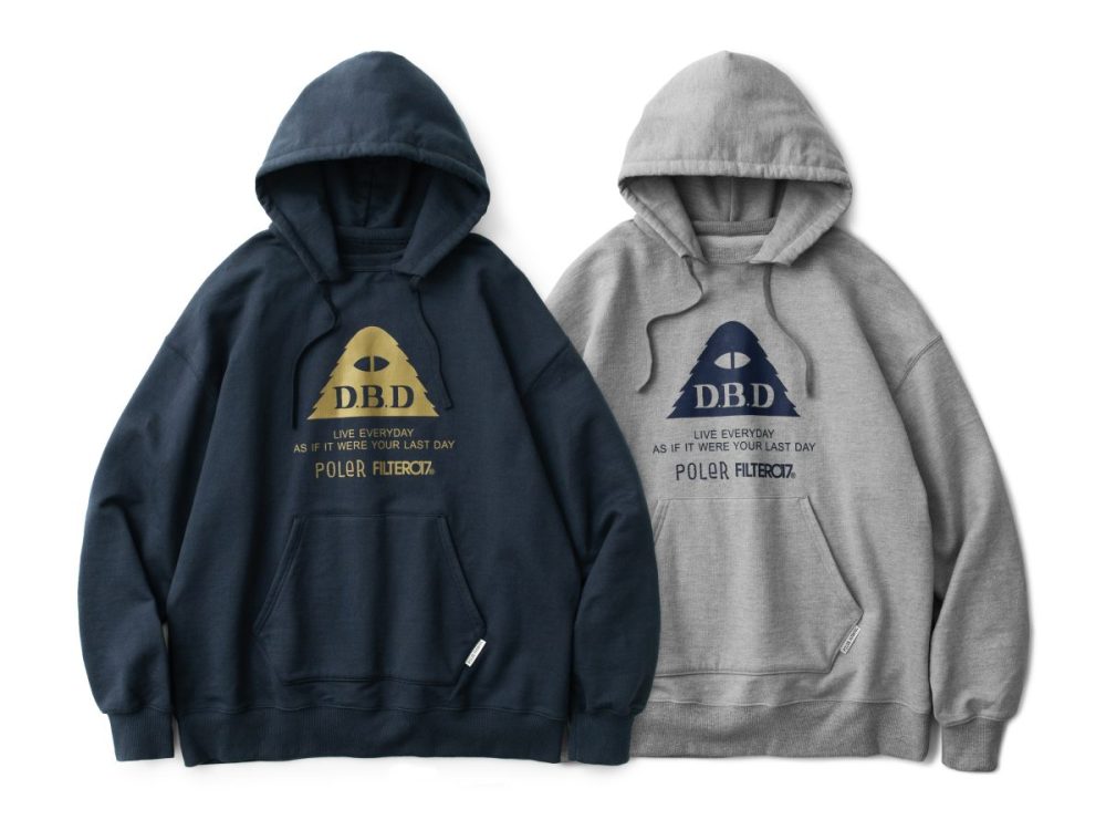 「D.B.D Logo Hoodie」各￥19,800／2色展開