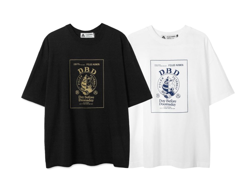 「D.B.D Logo Tee」各￥8,250／2色展開