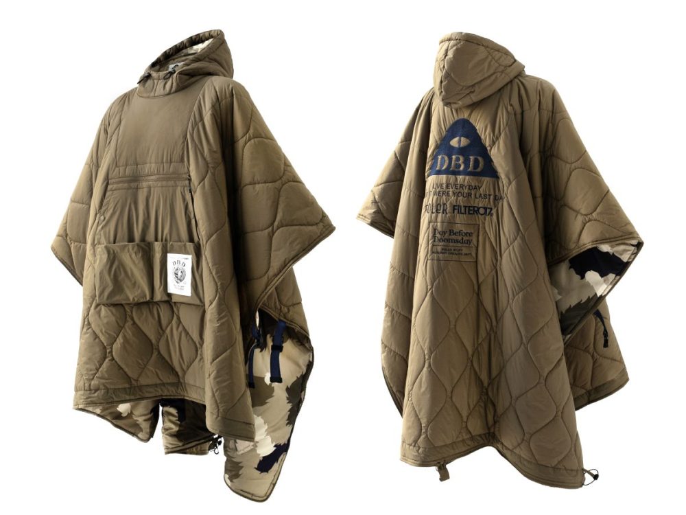 「D.B.D Reversible Camp Multi-Purpose Poncho」￥38,500