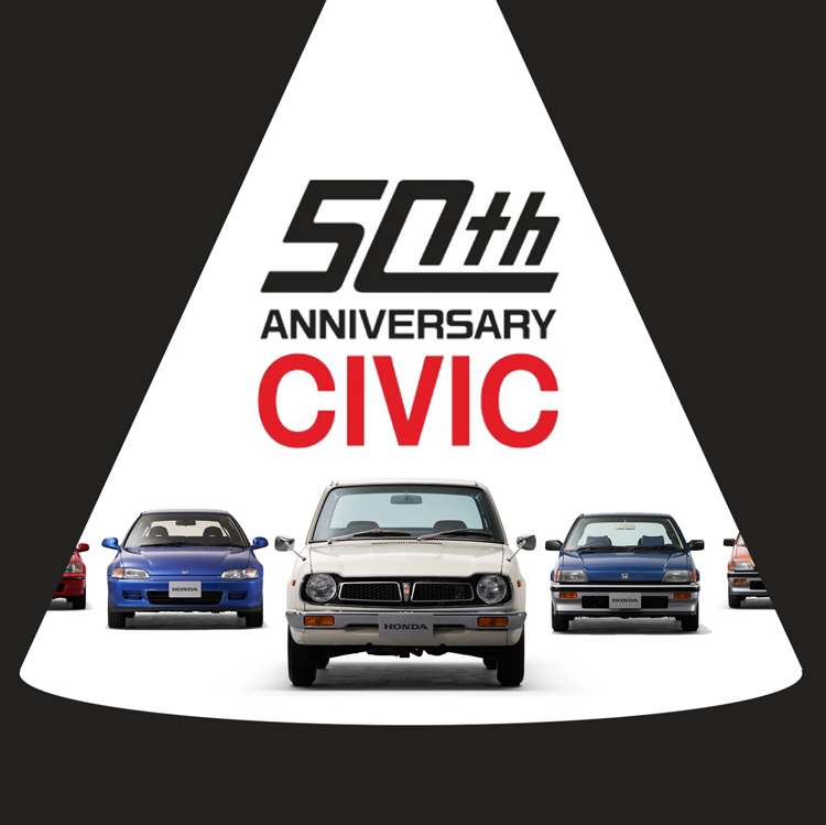 Honda,ホンダ,civic,シビック,50周年