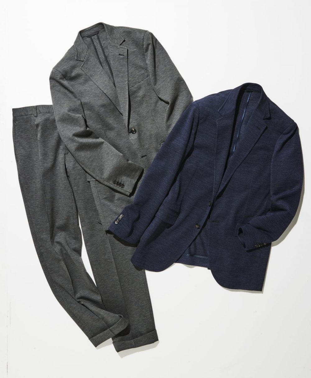 azabu tailorのパターンオーダージャージースーツ