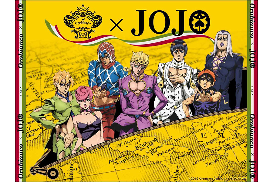 黄金のコラボ！ JOJO人気キャラの世界観をオロビアンコのバッグで表現！