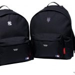 「Big Apple Backpack MLB YANKEES」￥18,480／W34×H44×D14㎝ 、「Big Apple Backpack MLB METS」￥18,480／W34×H44×D14㎝