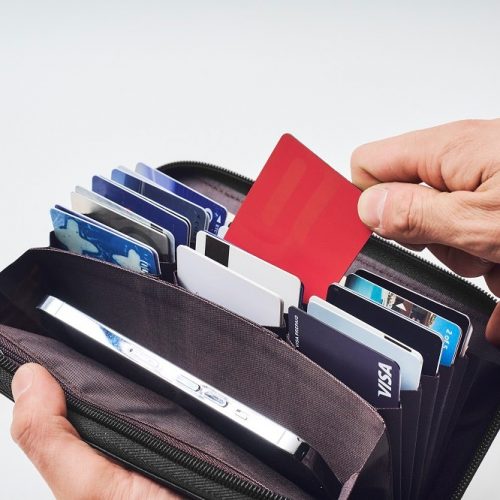 カードも小銭もたっぷり入って、取り出しやすい！付録のじゃばら長財布がとにかく使える！