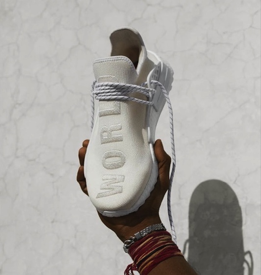 adidas Originals = Pharrell Williams Hu Holi Blank Canvas