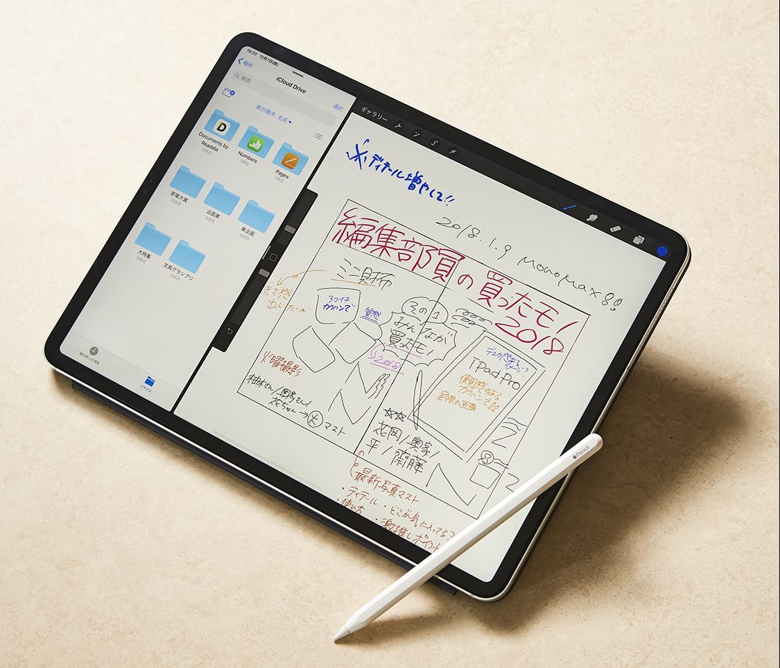 Ipad Proは仕事で使える 編集部員が教える仕事が変わる使い方 メモ編 モノマックス Monomax 宝島社の雑誌モノマックスの公式サイト