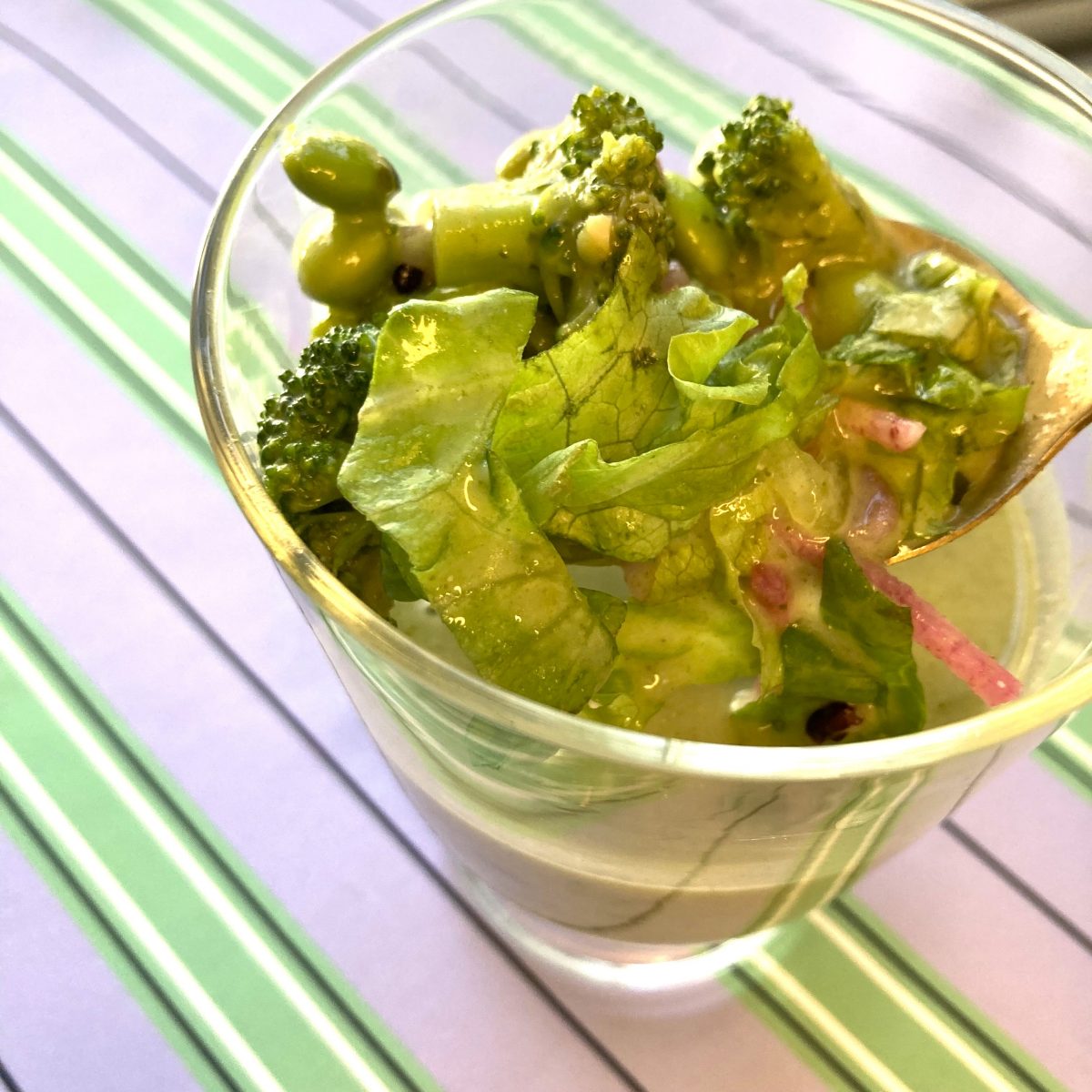 デリシャス・クック 緑野菜と雑穀の冷製スープ