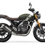 「SCRAMBLER 400 X」マットカーキ/フュージョンホワイトバージョン