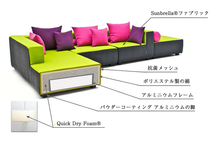 究極に開放的な部屋を作り出すソファとは！？
