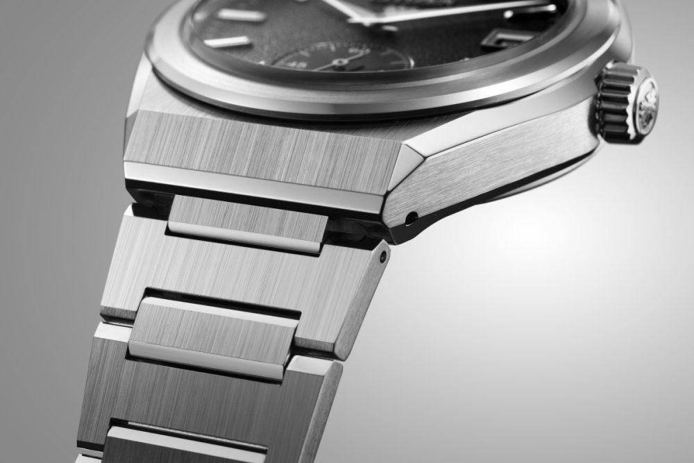 ⼒強さとシャープさを合わせもつ、先進性を表現した腕時計デザイン