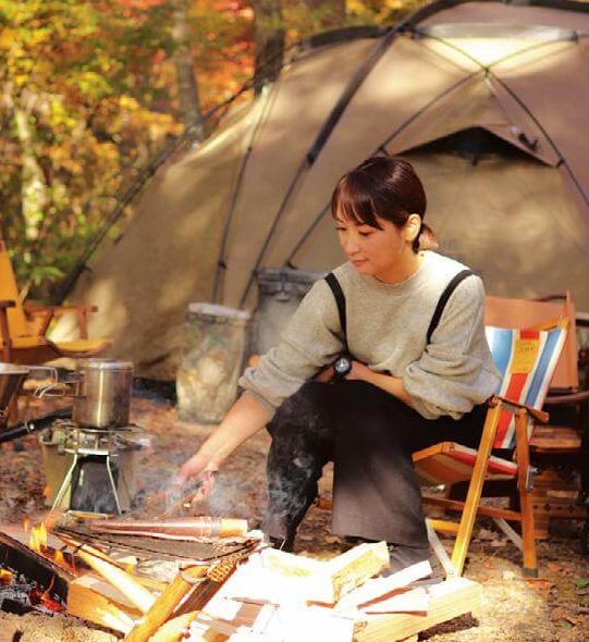 インフルエンサー　tamamiさん
3人の子どもを育てながらキャンプを楽しむ。キャンプ飯専門レシピサイト「ソトレシピ」主催のキャンプ料理SNSフォトコンテストで最優秀賞に輝き、ソトレシピシェフとして活躍