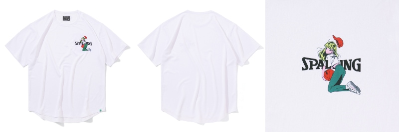 T-SHIRT DENQ ROUND HEM　COLOR: ホワイト　PRICE: ¥4,840（本体¥4,400）