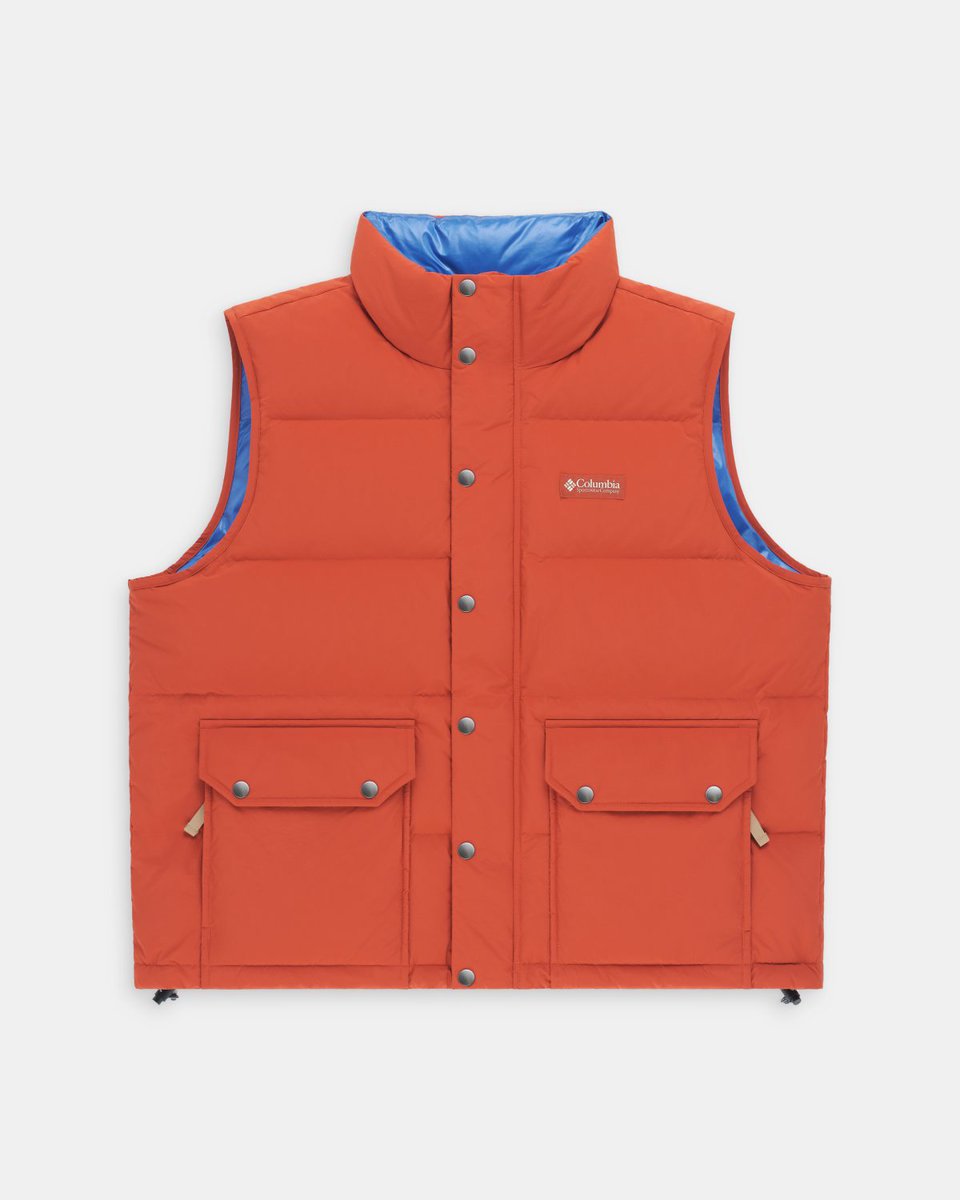 「The Columbia Wallowa Puffer Vest」￥42,300／3色展開