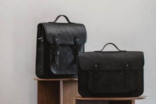 【一生モノのレザーバッグ】ガンゾが新素材イレギュラーシュリンクを採用した新作バッグをローンチ