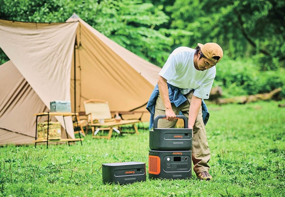 ジャクリ／Jackeryポータブル電源1000Plus　＜推しポイント！＞ 拡張バッテリー追加で容量を5kWhまで拡張