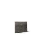 「スリム カードケース ノブレッサ × エンボスクロコレザー」￥19,800／幅10×高さ8.5×マチ0.4㎝