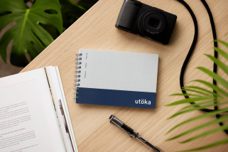 【スマホと一緒に使いやすいノート】マルマンの新ブランド「ウトカ」は洒落てて整理しやすい機能が満載