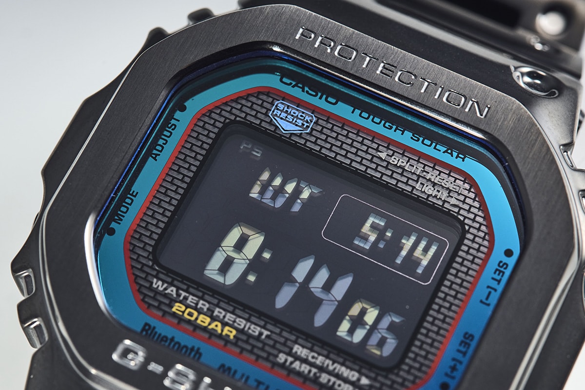 mmちゃん 青色グラデーションデザイン G-SHOCKの集大成!?】フルメタルGのグラデーションカラーモデルは