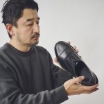 日本人の足にピッタリな木型が使われている