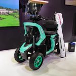 風を切る爽快感が味わえるリゾート向け1人乗り電動モビリティ「Concept 350（プロトタイプ）」