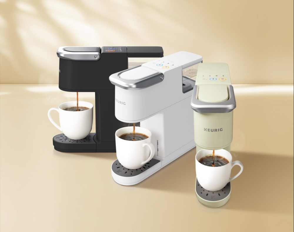 KEURIG®KB-01　￥14,000円（税抜） カラー：ブラック、ホワイト、ベージュ