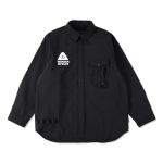 「POLeR × WDS FIELD SHIRT JACKET」￥20,900／ブラック