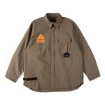 「POLeR × WDS FIELD SHIRT JACKET」￥20,900／ブラウン