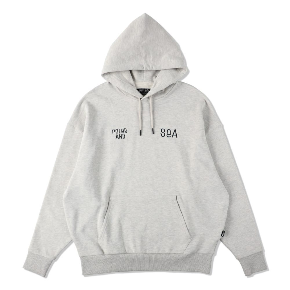 「POLeR × WDS FIELD HOODIE」￥16,500／アッシュ