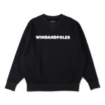 「POLeR × WDS FIELD CREW NECK」￥15,950／ブラック