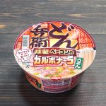 日清食品 日清のどん兵衛 燻製ベーコンのカルボナーラうどん