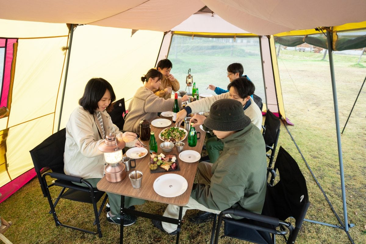 室内スペースが広々としている