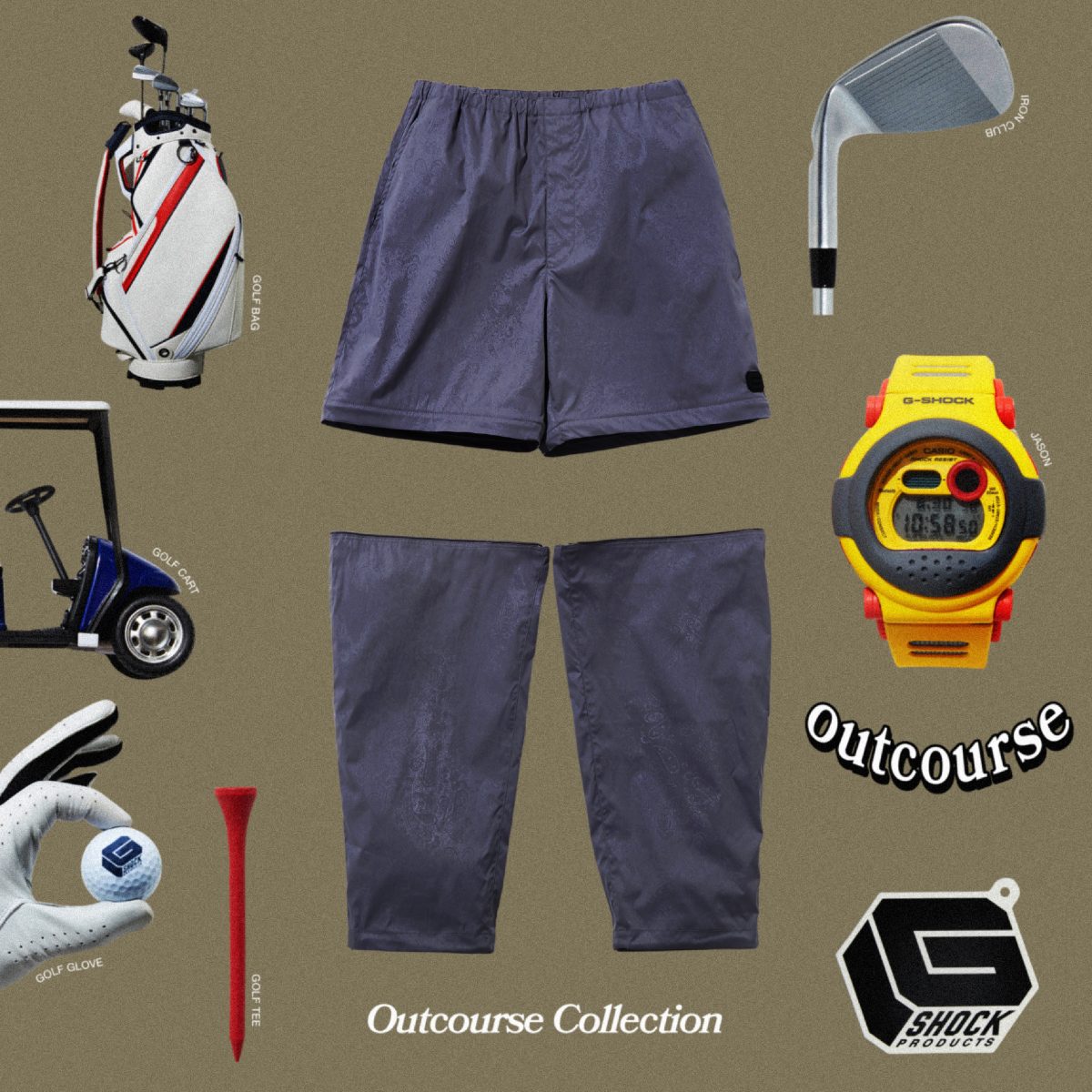 【今度はゴルフに接近！】G-SHOCK PRODUCTSの最新コレクション「OUTCOURSE COLLECTION」に注目