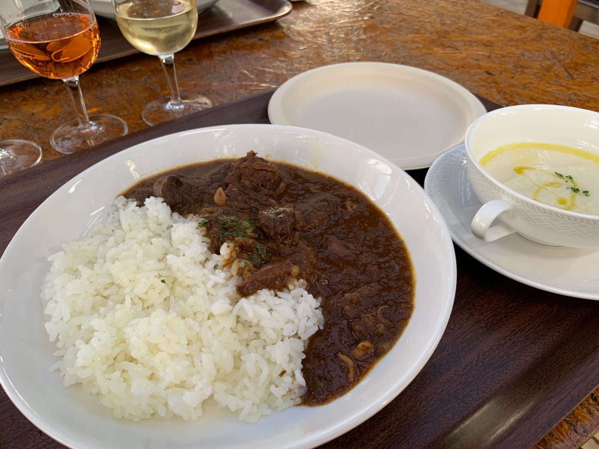 奥出雲葡萄園・庭カフェ