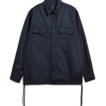 「ノンダウン ミリタリー ロングスリーブシャツ」￥7,920／ダークネイビー