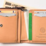 ガンゾ／Lファスナー二つ折り財布　手のひらサイズなのに十分すぎる収納力！