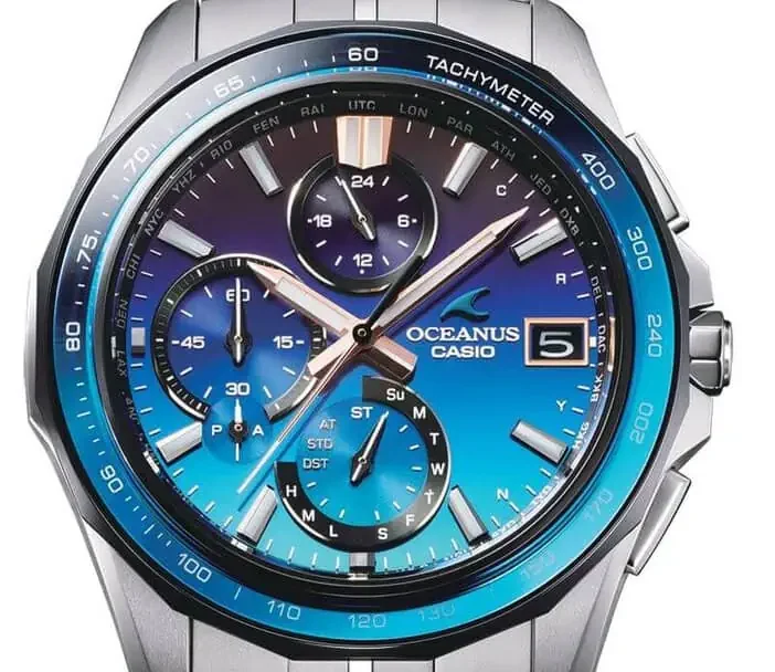 第1位　【一生モノ腕時計】常に革新を続けている電波ソーラー時計「カシオ・オシアナス」の傑作2本／カシオ・オシアナス マンタ S7000
