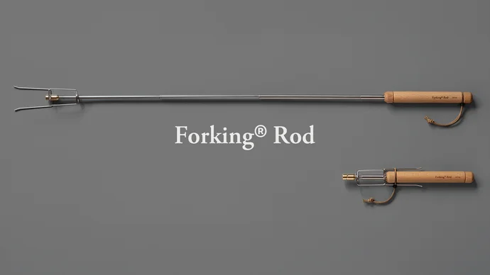 「Forking Rod」はパーツの製造から手作業での最終組み立てまで、すべてにこだわったmade in Japan