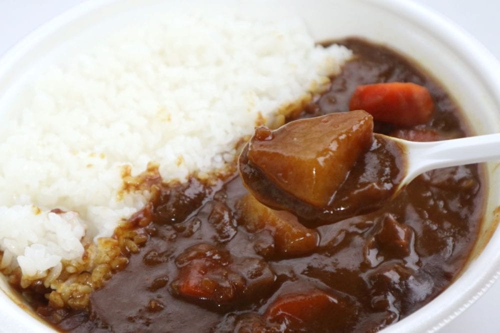 サウナ北欧監修　特製カレーライスのじゃがいも