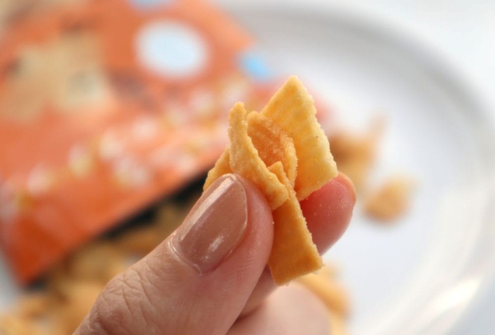 「クリスピーなポテトのスナック」