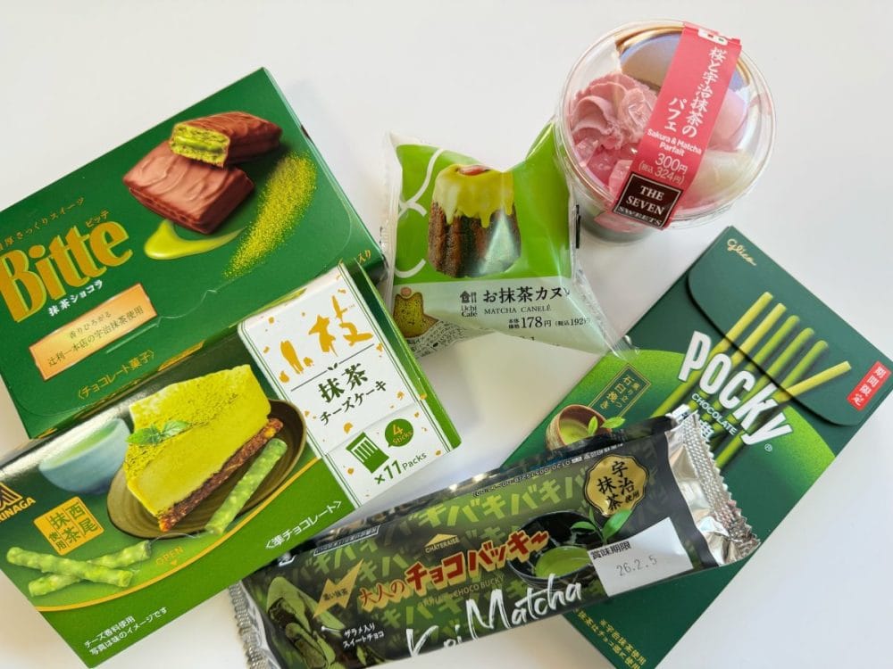 3月に食べて美味しかった抹茶スイーツ6品