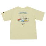 「ECO HYBRID CAMPING MANNERS SOAP BUBBLES KIDS TEE」￥4,400／イエロー