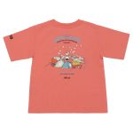 「ECO HYBRID CAMPING MANNERS SOAP BUBBLES KIDS TEE」￥4,400／ピンク