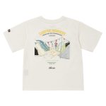 「ECO HYBRID CAMPING MANNERS PEG&ROPE KIDS TEE」￥4,400／ホワイト