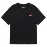 「ECO HYBRID MINI BOX LOGO KIDS TEE」￥4,400／ ブラック