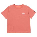 「ECO HYBRID MINI BOX LOGO KIDS TEE」￥4,400／ピンク