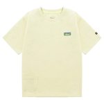 「ECO HYBRID MINI BOX LOGO KIDS TEE」￥4,400／イエロー