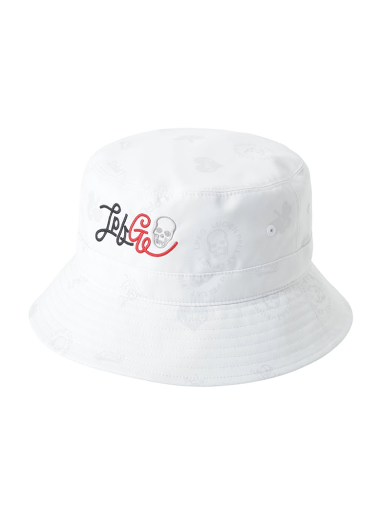 「BUCKET HAT ALLOVER」￥24,200／ホワイト