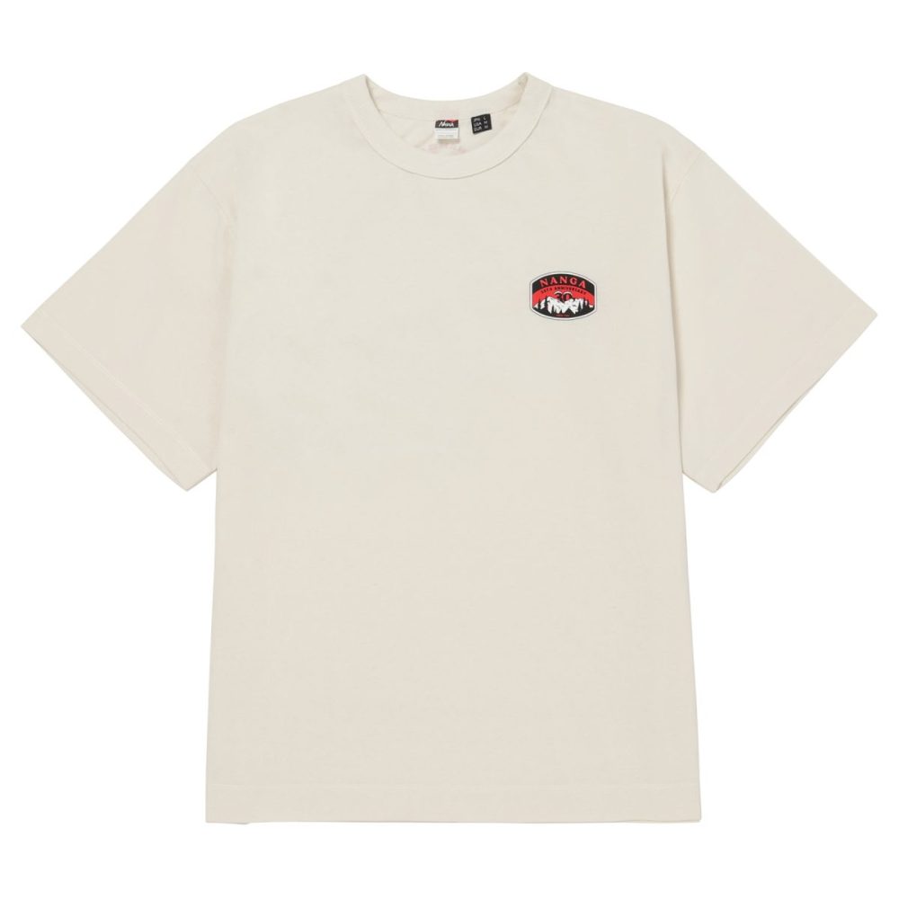 「ECO HYBRID NANGA 30TH ANNIVERSARY TEE」￥6,270／WHT