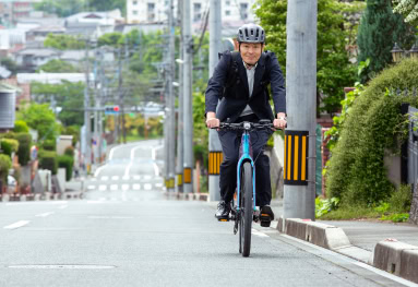 坂道や長距離移動も楽々