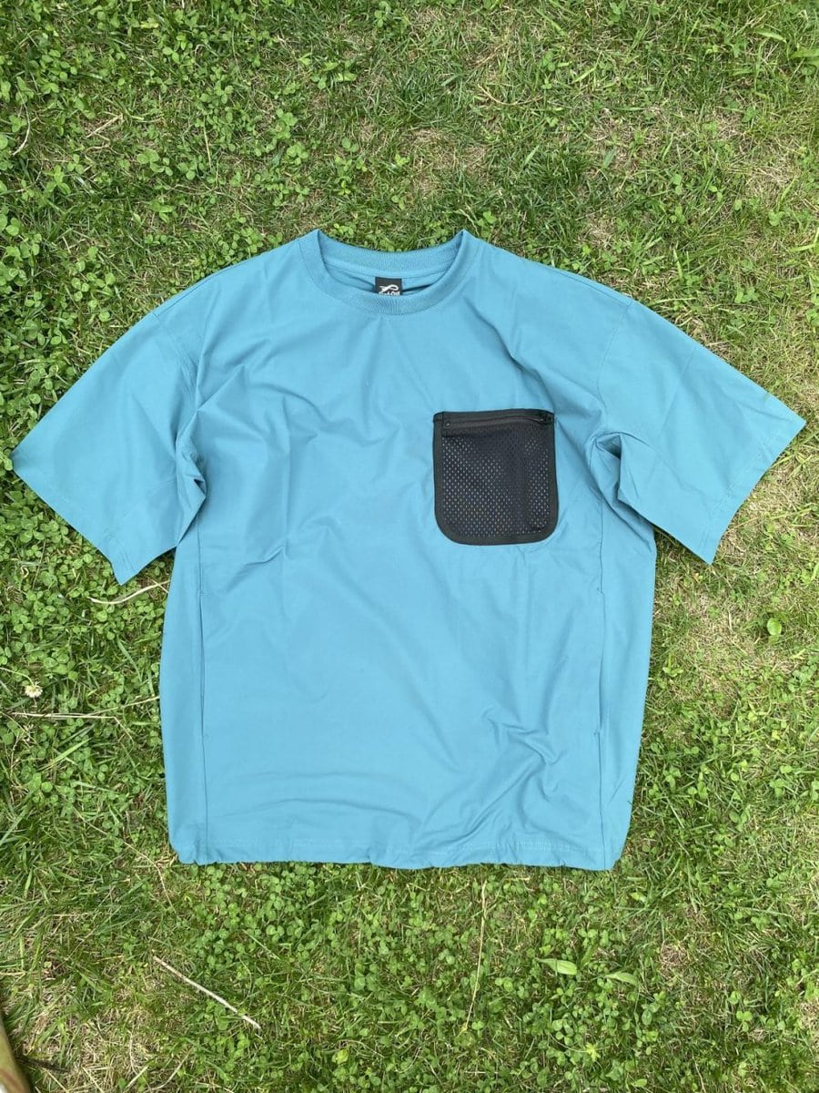 ワークマン 耐久撥水水陸両用半袖Tシャツ ターコイズ